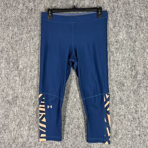 Under Armour Leggings Pants Medium Womens Activewear Running Gym Fitness Bottoms
